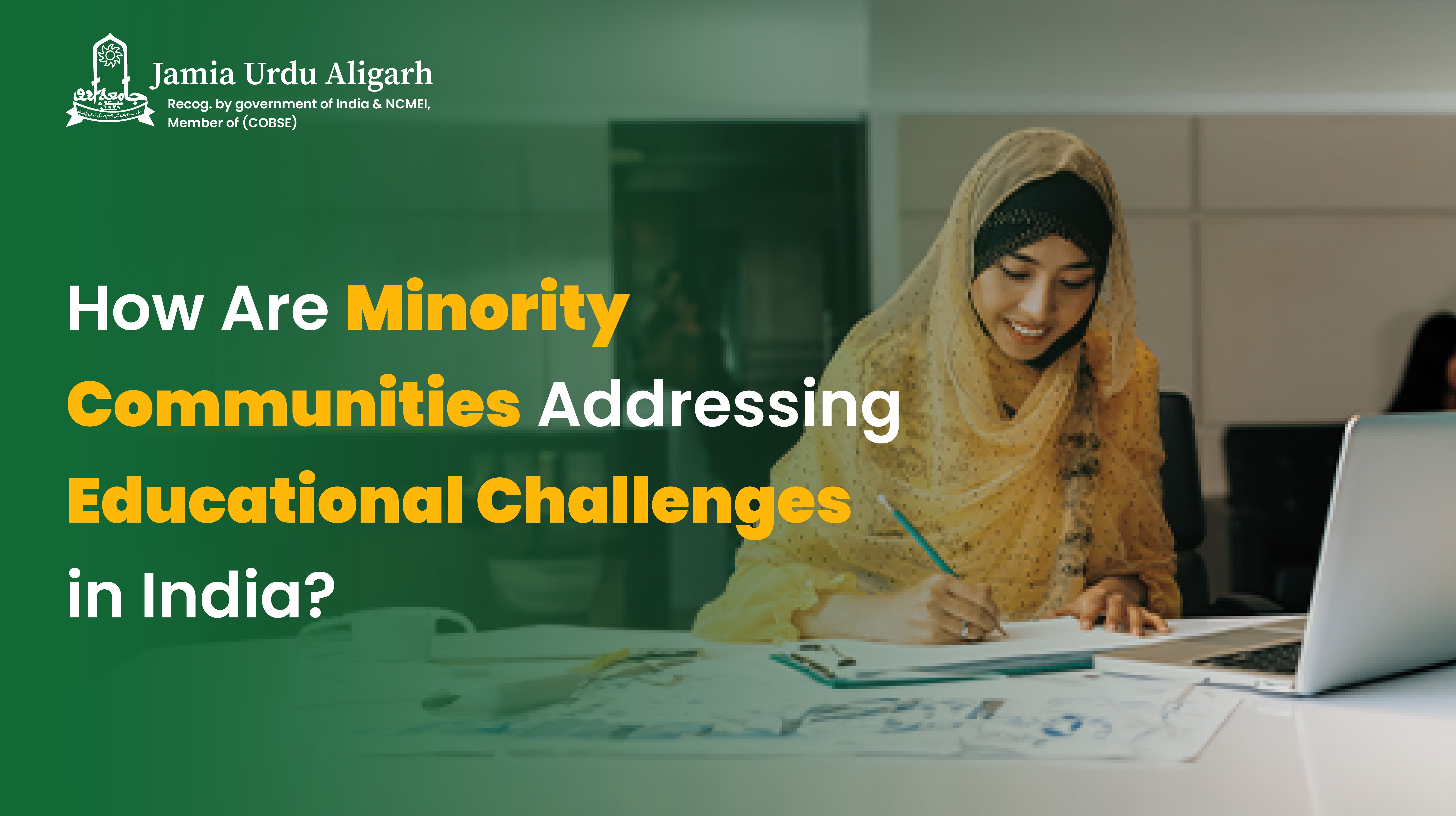 How Are Minority Communities Addressing Educational Challenges in India?